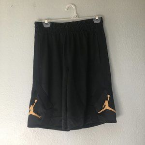Jordan Black/Gold Diamond Shorts